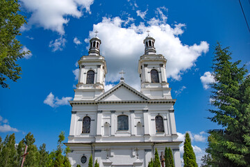 Roman Catholic Church of St. Andrew the Apostle, Lyntupy, Vitebsk Region. Belarus