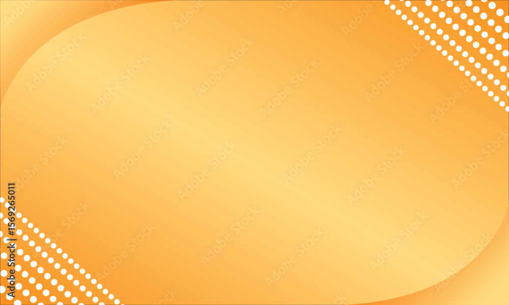 Poster golden orange abstract halftone vector illustration with a curved gradient line pattern perfect for 