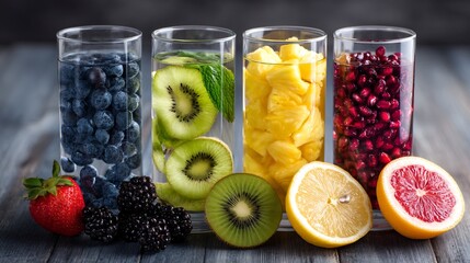 fruit lab analysis using chromatography for sugar and acidity content measurement