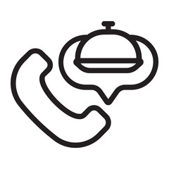 phone call line icon