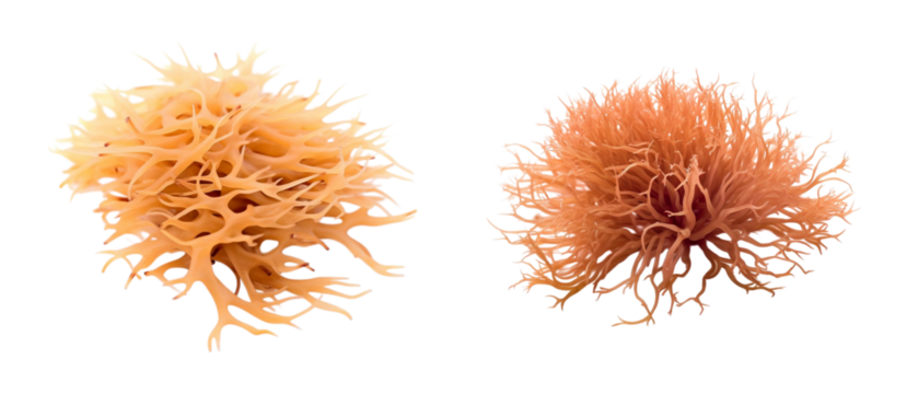 Irish Moss image isolated on transparent background.