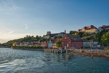 Bodensee, am Abend vor Meersburg