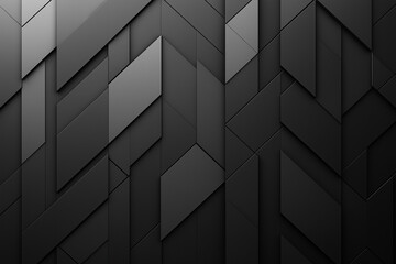 Modern black and grey geometric pattern background