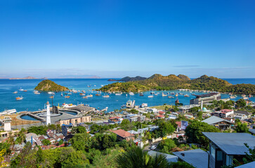 Harbour of Labuan Bajo, Ost Nusa Tenggara, Flores, Indonesia, Southeast Asia.