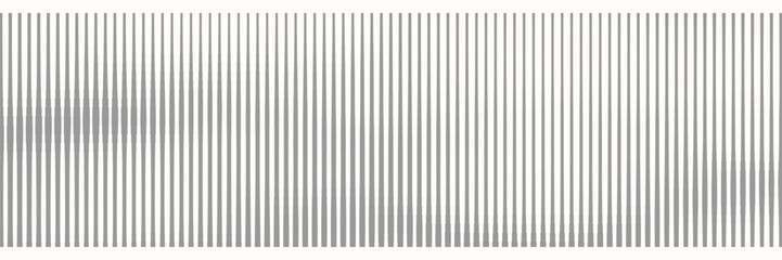 Obraz premium Line gradient background with stripe transition effect. Grey vertical stripe pattern for print, cover, design template. Vector horizontal simple banner