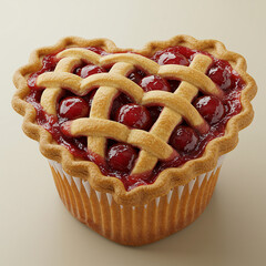 HeartShaped Cherry Pie A Sweet Treat Recipe Inspiration
