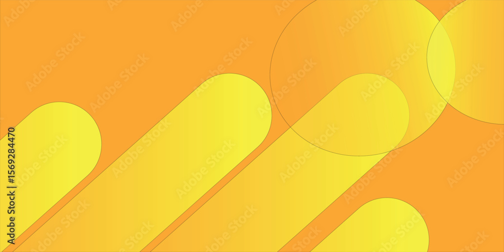 Poster printliquid color background design. yellow elements with fluid gradient. dynamic shapes composition