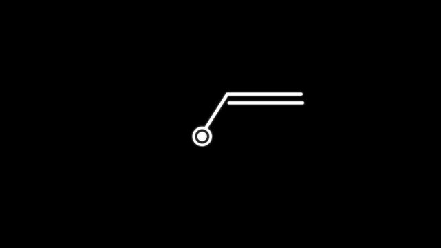 Blank Callout Vector Element &ndash; Frame with black Background for Business and UI Design. 