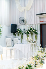 wedding table decoration