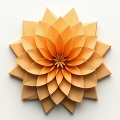 flower icon composed of layered geometric shapes