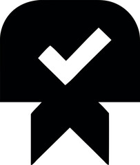 Approved Checklist Icon High-Quality Vector Graphic for Design Projects