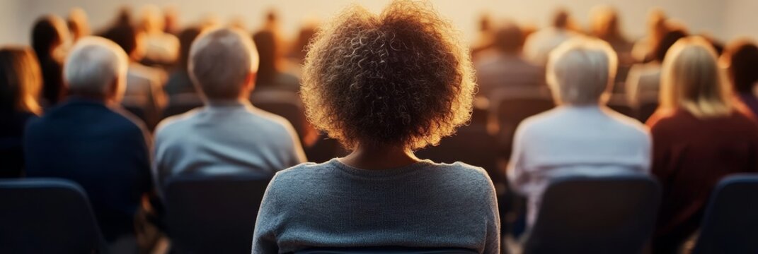 Diverse Group of Adults Engaged in a Financial Planning Seminar, Sharing Ideas and Experiences