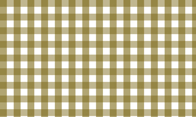 Light Brown gingham check fabric texture background.  Plaid fabric seamless pattern background.