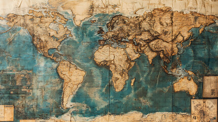  View of international borders and disputed territories 