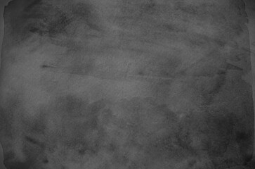 Abstract black watercolor background texture