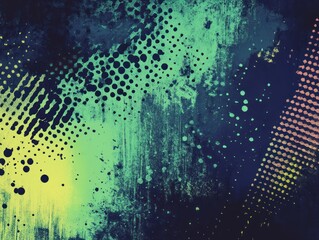 Abstract colorful art design