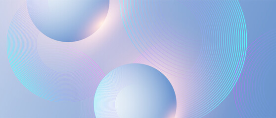 Modern medical or health care abstract blue background with circle lines. Geometric stripe line art design for poster, brochure, cover, website, header, web banner, presentation