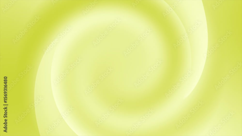 Poster yellow color twirl shape gradient design loop able gradient background