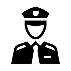 Police officer icon .Vector