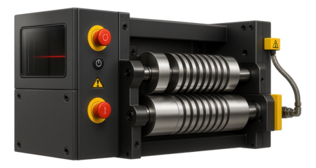 Precision slitting line with a laser alignment system and servo-driven slitter head for electronics manufacturing