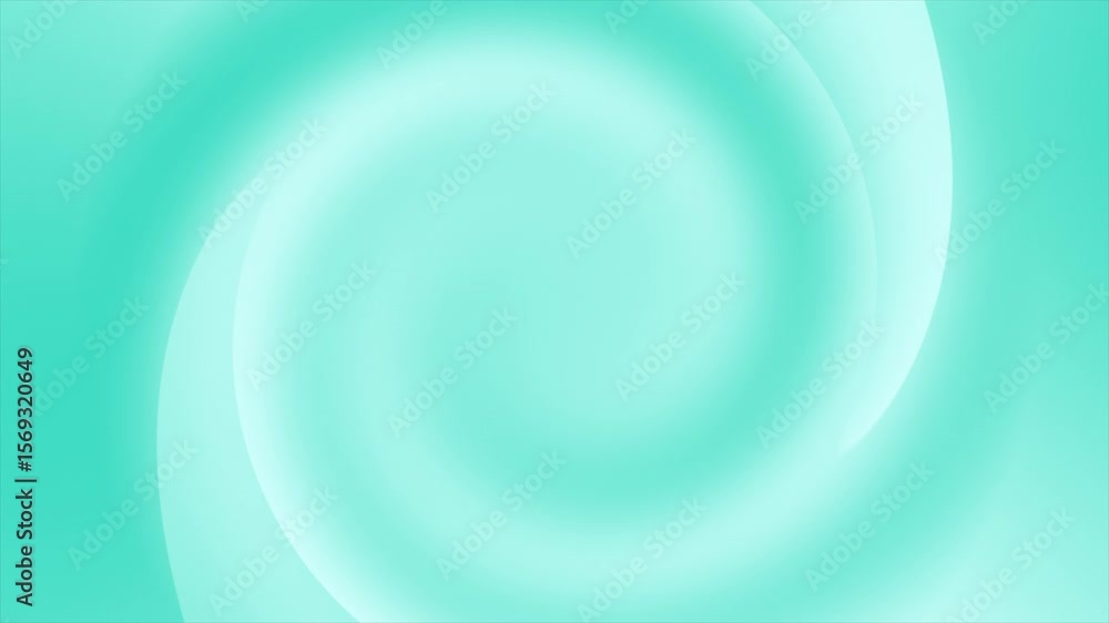 Poster cyan color twirl shape gradient design loop able gradient background
