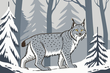  Wildlife Illustrations: Butterfly, Nightjar, Emu, Lynx, Cassowary, Pronghorn, Zebra, Maine Coon, Sloth, Koala, Grasshopper, Raccoon, Puffin, Skunk, Hummingbird, Okapi, Falcon, Magpie, Caracal, People