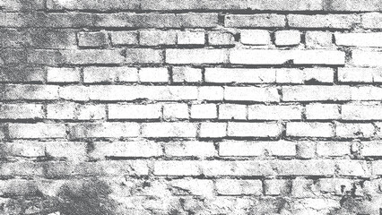 Rough grunge black brick wall overlay texture background