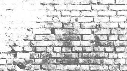 Rough grunge black brick wall overlay texture background