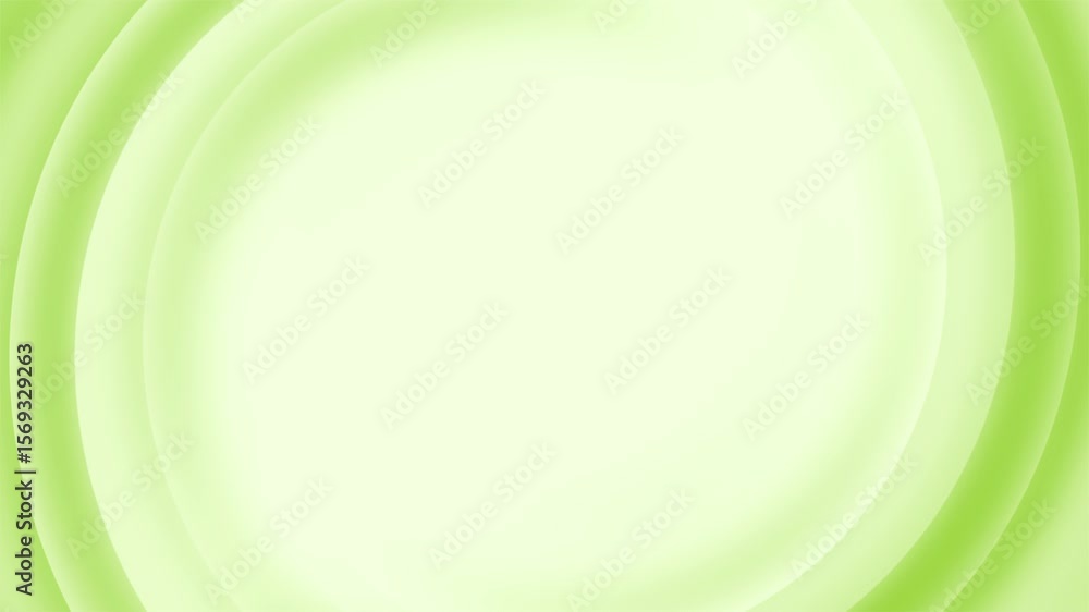 Poster lime green color simple and classy circular shapes with blank space loop able background for logo re