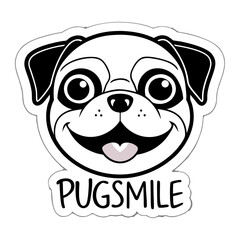 vector illustration of a dog