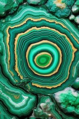 Polished Dark Green Marble Texture with Light Veins and Luminous Highlights – Natural Elegance