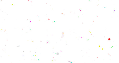 Confetti Transparent Background. Confeti Failling White Background. 3d Rendering Transparent Confeti. Colorful bright confetti isolated on transparent background. gold confetti transparent bg
