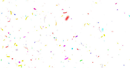 Confetti Transparent Background. Confeti Failling White Background. 3d Rendering Transparent Confeti. Colorful bright confetti isolated on transparent background. gold confetti transparent bg