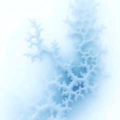 snowflake on blue background