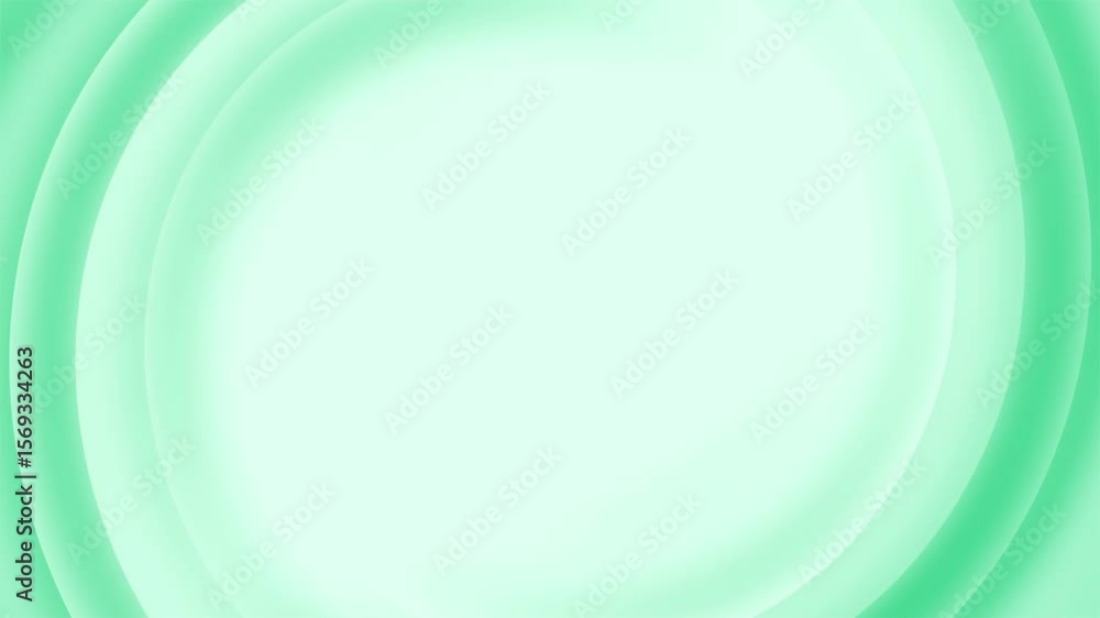 Aufkleber turquoise color simple and classy circular shapes with blank space loop able background for logo rev