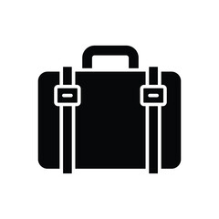 luggage icon vector design template simple and clean