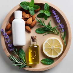 _Natural_skincare_ingredients HD 8K wallpaper Stock Photographic Image