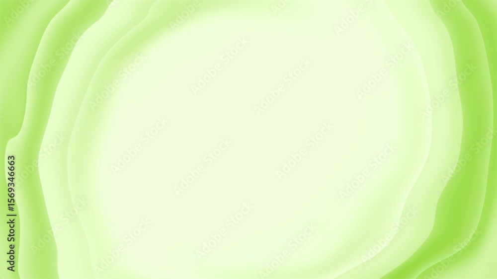 Poster lime green color simple and classy circular shapes with blank space loop able background for logo re