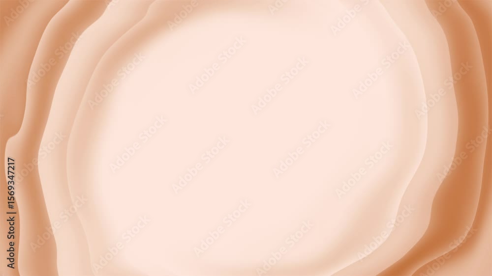 Poster orange color simple and classy circular shapes with blank space loop able background for logo reveal