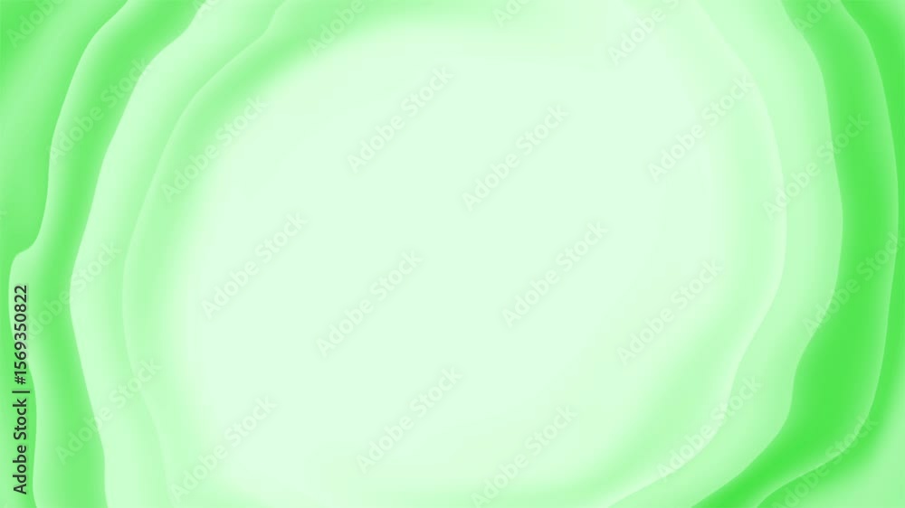 Poster green color simple and classy circular shapes with blank space loop able background for logo reveal 