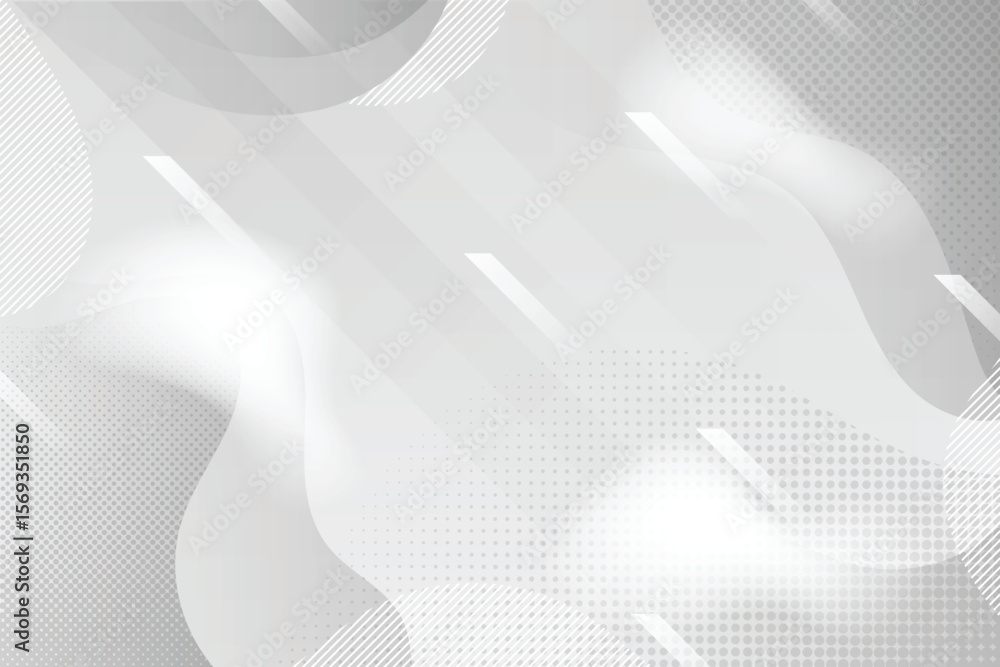 Aufkleber abstract background with white flowing shapes and textured patterns in a modern design style isolate