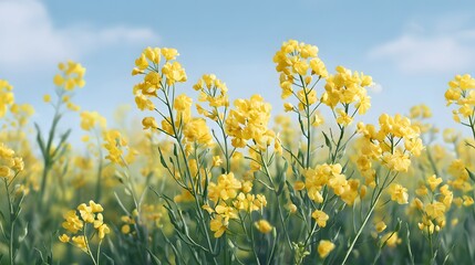 Hope in Bloom — Yellow Flower in Soft-Focused Meadow as a Symbol of Spring Awakening, Mindful Presence, and Emotional Clarity