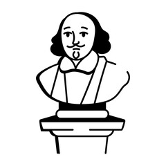 A doodle style icon showing crown
