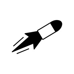 Bullet Ammunition Cartridge Fill Icon