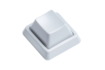  computer key  isolated on white background