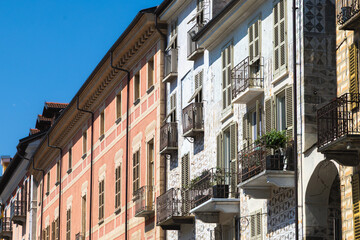 the city of Cuneo in the Italian Piedmont