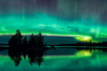 Aurora Borealis, also known as the northern lights, is swirling in the skies north of Duluth,...