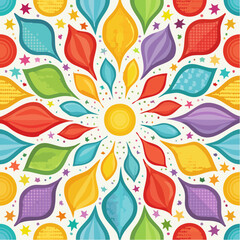 colorful Seamless pattern 