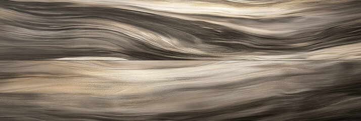 Close-up abstract texture of aged driftwood with natural wavy grain patterns