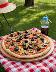 Veggie supreme pizza